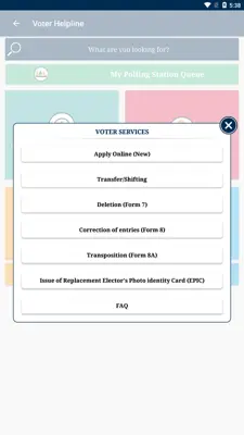 Voter Helpline android App screenshot 4